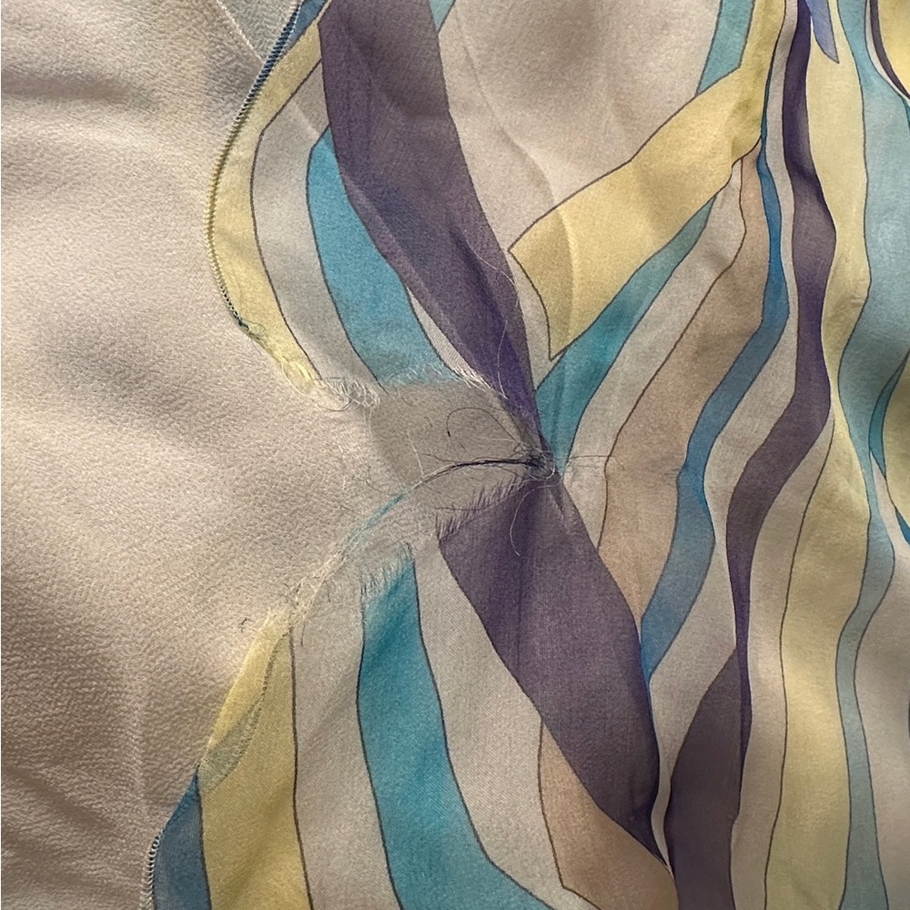 Emilio Pucci Green and Blue Maxi Dress From The 2015 Resort Collection. - Picture 2 of 12